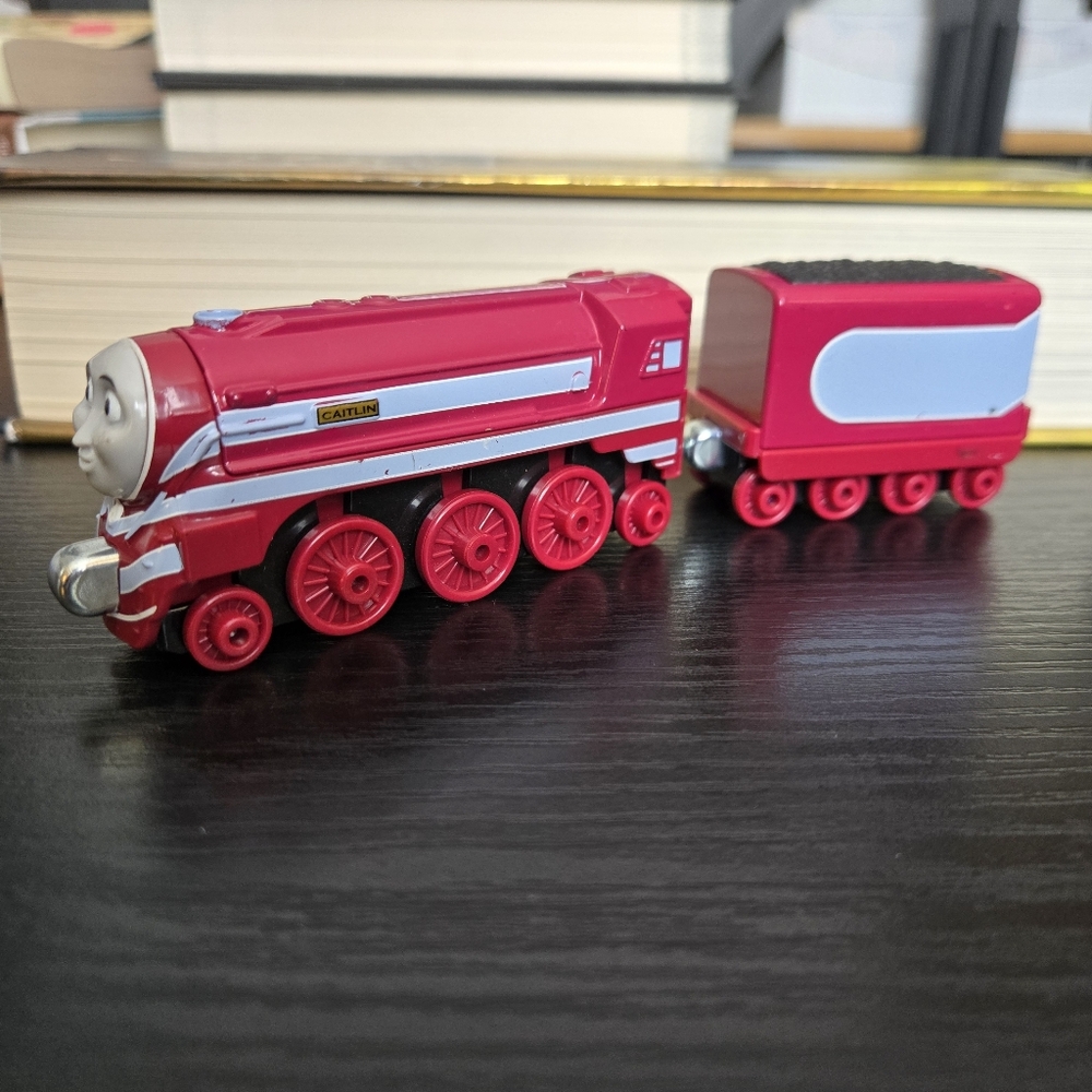 Caitlin And Tender Thomas The Train & Friends Die Cast Take N Play 2012